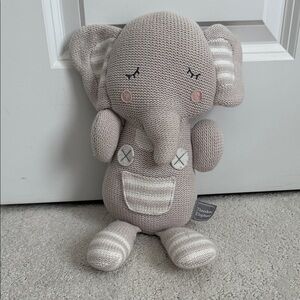 Theodore Elephant Gray Elephant Plush Toy